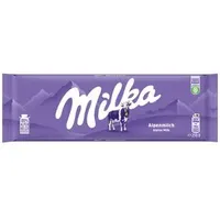 MILKA Tafelschokolade Alpenmilch, Großtafel, 250g