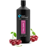 GROOM PROFESSIONAL Cherry Sparkle Hundeshampoo - Tiefenreinigendes Shampoo für Hunde - Hundeshampoo Gegen Geruch - Revitalisiert das Fell - Schützt die Hautzellen vor Schäden, 1 Liter