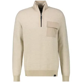 Lerros Strickpullover Troyer Beige XXL