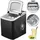 Vevor 12kg Eiswürfelmaschine mit LCD Anzeige Eiswürfelbereiter Schwarz Kommerzielle Eismaschine Ice Maker - Schwarz