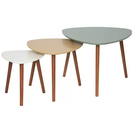 Atmosphera - Beistelltische Tränenform Mileo, 3er-Set