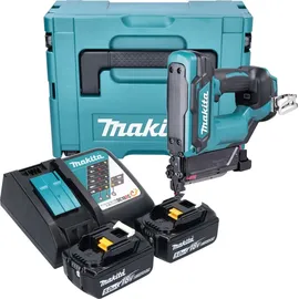 Makita DPT 353 RTJ Akku Stiftnagler 18 V 15 - 35 mm + 2 x 5,0 Ah Akkus + Ladegerät im Makpac