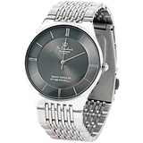 St. Leonhard Herrenarmbanduhr: Herren-Armbanduhr aus Edelstahl, spritzwassergeschützt (3 ATM) (Herrenuhr, Armuhr, Uhren)