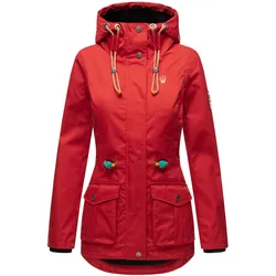 MARIKOO Damen Outdoorjacke aus Wasserabweisendem Obermaterial Babetaa