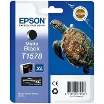Epson T1578 Schildkröte mattschwarz