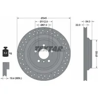 Textar Bremsscheibe PRO