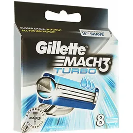 Gillette Rasierklingen Mach3 Turbo 8 St.