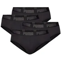 Puma Everyday Brief Men Herren Unterhose Pant Unterwäsche 4er Pack schwarz S