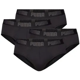 Puma Everyday Brief Men Herren Unterhose Pant Unterwäsche 4er Pack schwarz S