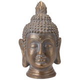 PROGARDEN Buddha Kopf Deko 31x29x53,5 cm