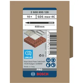 Bosch SDS-max Spitzmeißel 400 mm 10 Stück
