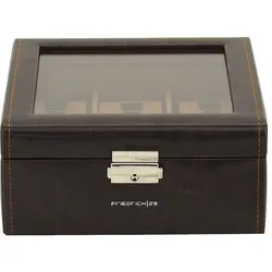 Friedrich23 Uhrenbox Bond 6 Uhren 20085-3 - braun