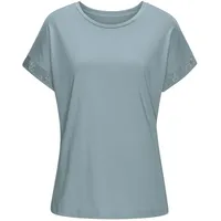 LASCANA Kurzarmshirt Damen aqua Gr.36/38