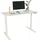HJH Office Schreibtisch STAND PRO Weiß