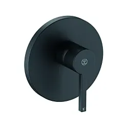 Kludi Nova Fonte Fertigmontageset 206553915 Unterputz Brause-Einhebelmischer, mattschwarz