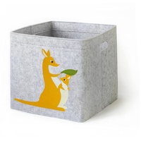 Aufbewahrungskorb Kinder Zimmer/Spielzeug Korb LuckySign-Care (Känguru)