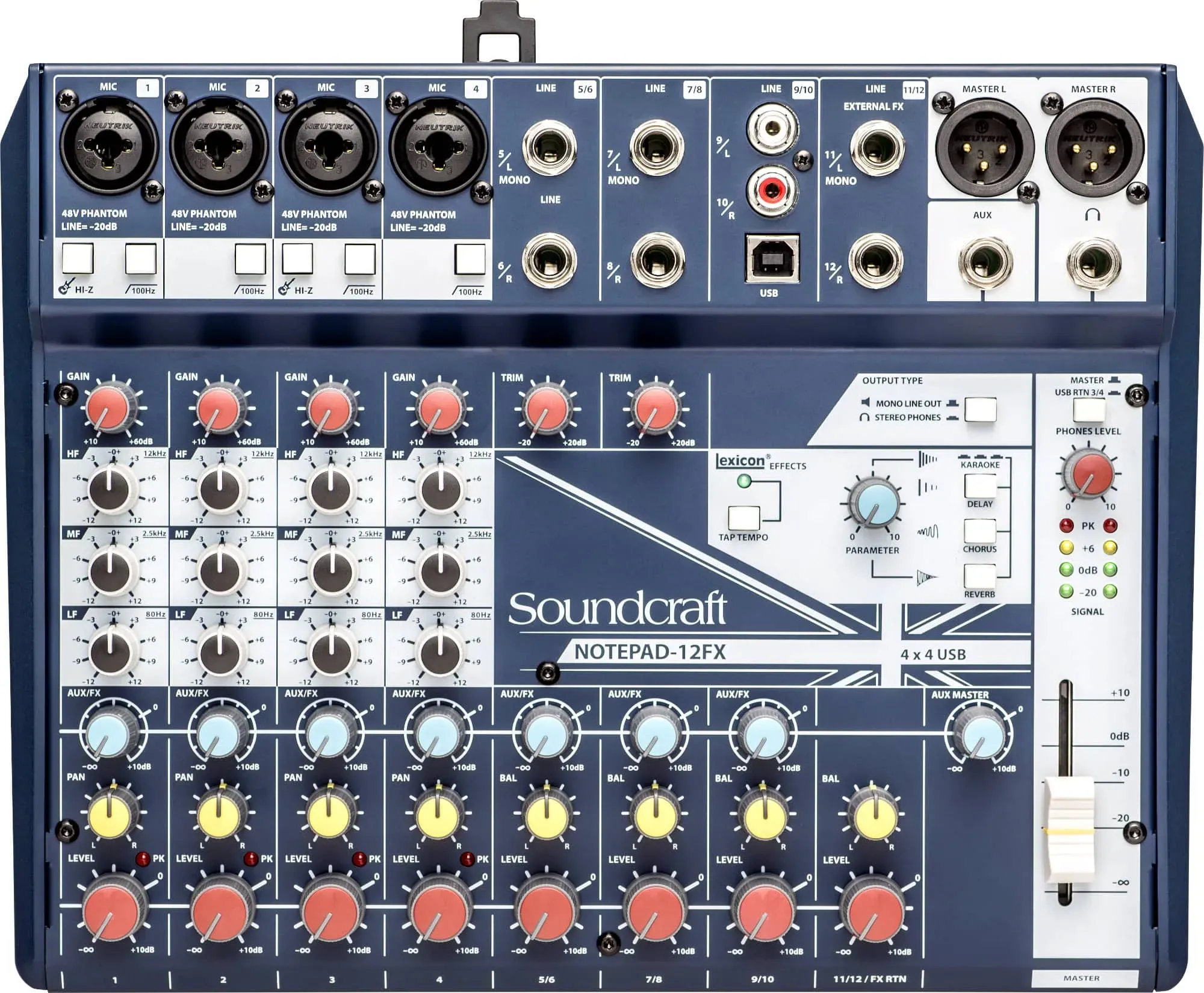 Soundcraft Notepad-12FX Kompaktmischpult