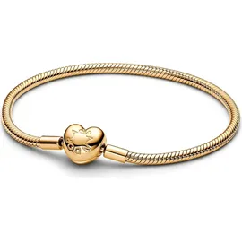 Pandora Moments Schlangen-Gliederarmband goldfarben 563050C00-17 Größe 17