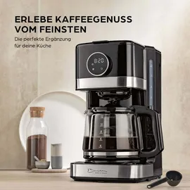 Barista Filterkaffeemaschine Touch Schwarz/Silber