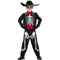 FIESTAS GUIRCA, S.L. Skelett Mexikaner Kostüm für Jungen L-(10/12 Jahre)