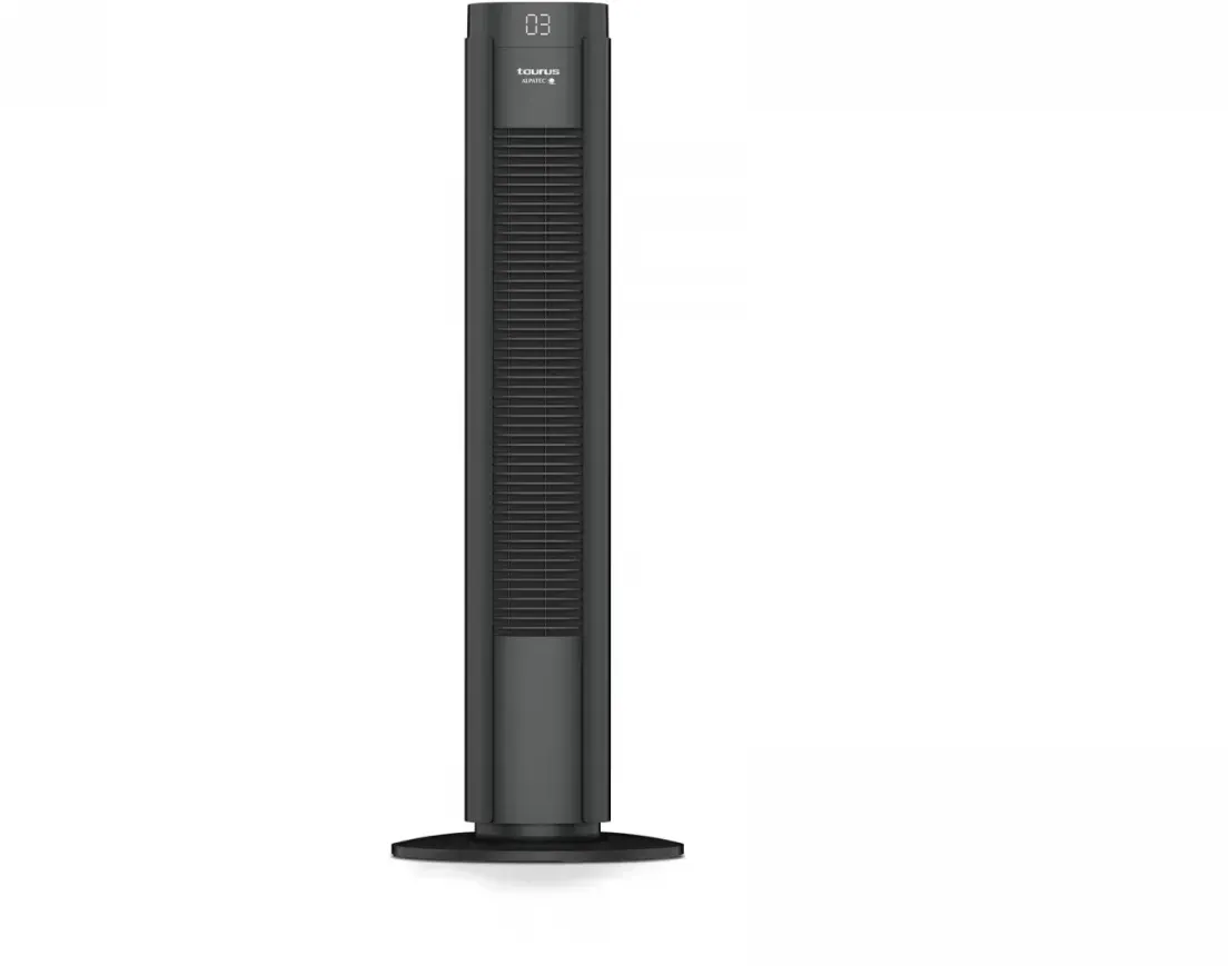 TAURUS Turmventilator New Babel Digital 76cm - Schwarz