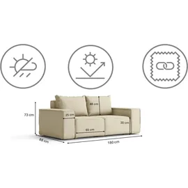 kaiser möbel Sonne Exclusicve Loungeset beige