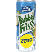 Bubbel Frisss Apfel & Pfirsich Zero (12 x 0,25 Liter Dosen NL)