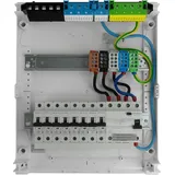 Doktorvolt Sicherungskasten Hager Aufputz 8xMCB 1xRCCB VDE