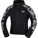 IXS Moto Camo Textiljacke Schwarz/Mehrfarbig L
