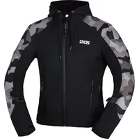 IXS Moto Camo Textiljacke Schwarz/Mehrfarbig L