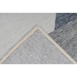 calo-deluxe Teppich CALO-DELUXE "Rico 405" Gr. 2, grau (grau, creme), B:80cm H:10mm L:150cm, Kunstfaser, Teppiche, Teppich, In- und Outdoor geeignet, pflegeleicht, Wohnzimmer