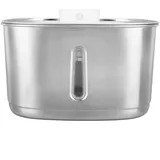 Ejoyous Trinkbrunnen für Katze, 3.2L Kabellos Katzenbrunnen Edelstahl Wasserbrunnen für Katzen mit Filter super Leise 3 Brunnenmodi, für Katzen Kleiner Hund Haustiere