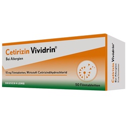 Cetirizin Vividrin - Schnell wirksame Allergietabletten