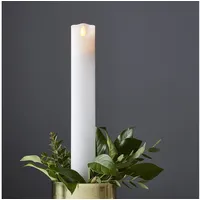 Star Trading M-Twinkle LED-Kerze 30 cm weiß