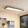 LINDBY Nelios 1 LED-Panel 80 x 30 cm schwarz