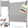 tillvex Klemmmarkise 120 x 310 cm grau
