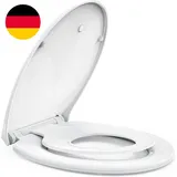 STOREMIC Toilettendeckel Mit Absenkautomatik,Klodeckel Mit Magnetisch Zu Befesti