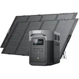 EcoFlow DELTA 2 Max Solargenerator (PV400W) - DELTA 2 Max + 400W Tragbares Solarpanel x 2 / Nein / Inkl. MwSt.