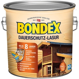 Bondex Dauerschutz-Lasur 2,5 l nussbaum seidenglänzend