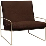 Ferm Living Desert Sessel Outdoor cashmere/chestnut