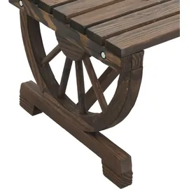 vidaXL Garten-Lounge-Set 2-tlg. braun