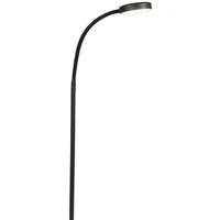 QAZQA Moderne Stehlampe schwarz inkl. LED - Trax