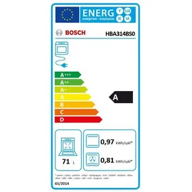 Bosch Herdset Einbau-Backofen mit Induktionskochfeld Booster