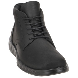 ECCO Herren S LITE HYBRID Mid-Cut Boot, Black, 44 EU