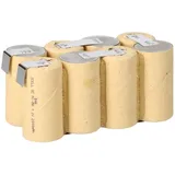 Akkuman Akkupack für Atlas Copco B9,6, BX9,6 9,6V 2000mAh Ni-MH Hochstromfähig Selbsteinbau