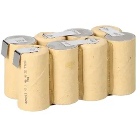 Akkuman Akkupack für Atlas Copco B9,6, BX9,6 9,6V 2000mAh Ni-MH Hochstromfähig Selbsteinbau