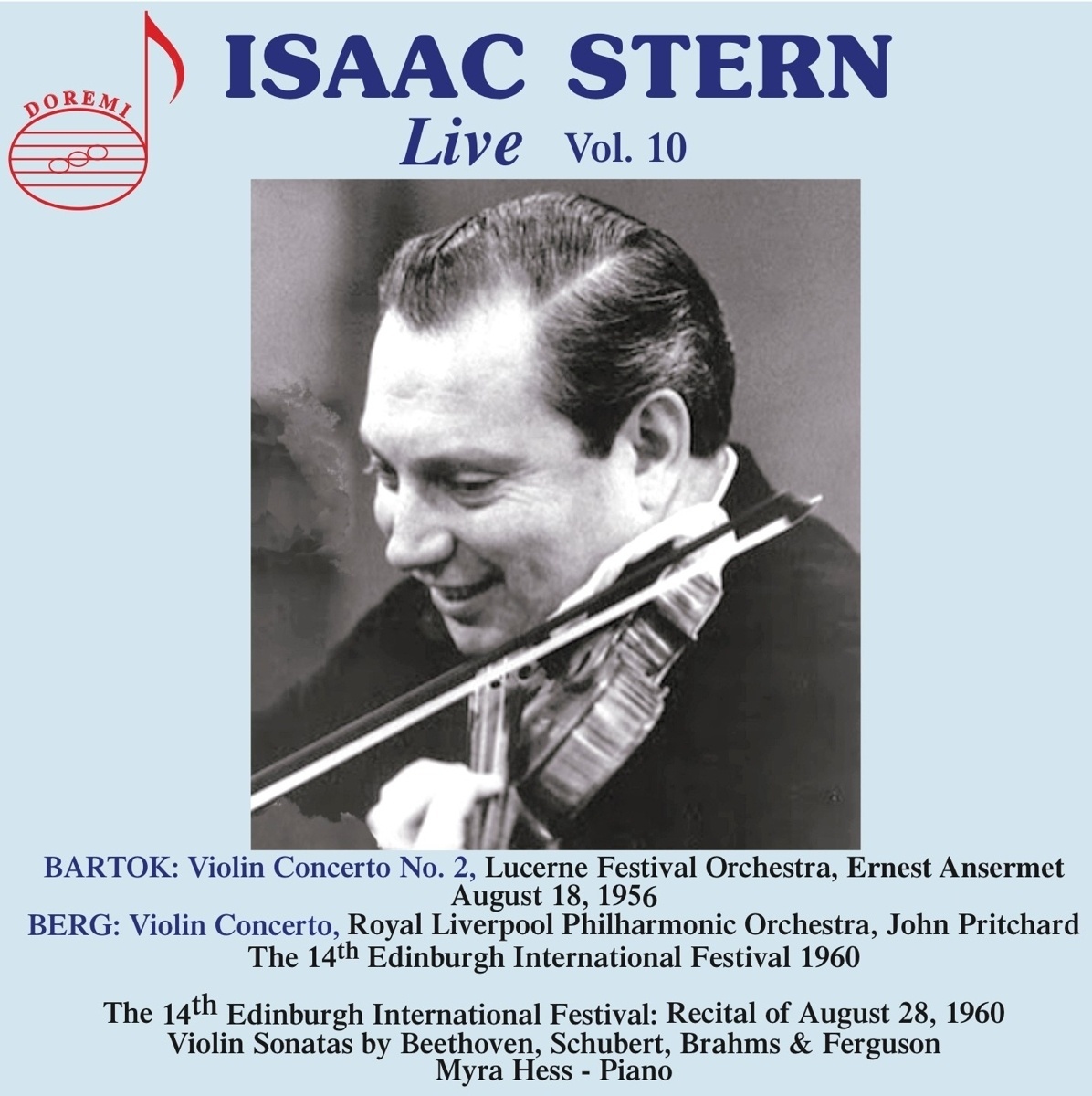 Isaac Stern: Live Vol.10 - Isaac Stern. (CD)