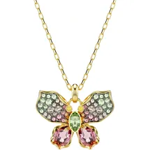 Swarovski Kette mit Anhänger Idyllia Mehrfarbig / Gold / Kristall