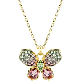 Swarovski Kette mit Anhänger Idyllia Mehrfarbig / Gold / Kristall