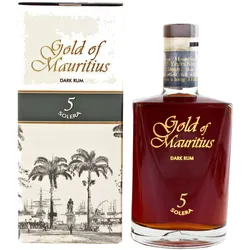 Gold of Mauritius 5 Jahre - Solera - Dark Rum - Blended Rum
